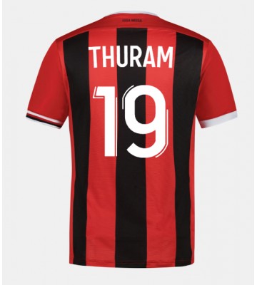 OGC Nice Khephren Thuram #19 Hjemmebanetrøje 2023-24 Kort ærmer